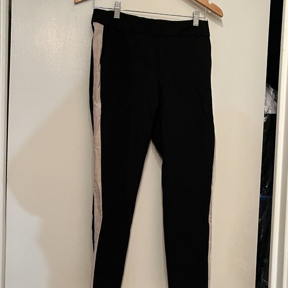 ILTM Striped Black Pants – Elastic Waist & Front Pockets (Small Petite) - Picture 8 of 13